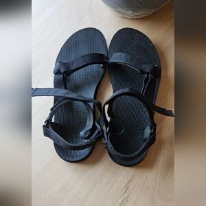 Teva Original Black Strappy Sandals